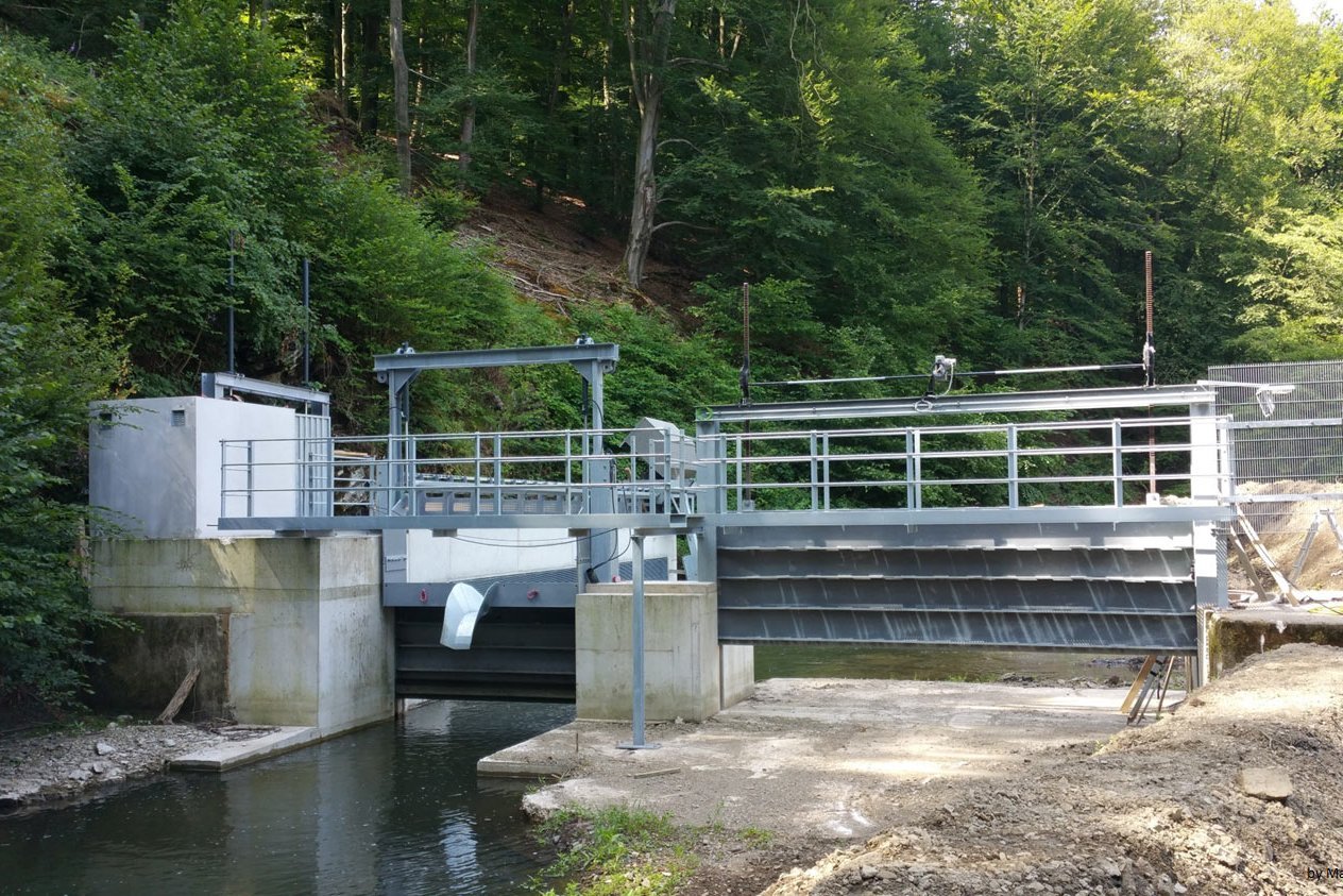 Wasserkraftwerk am Brombach