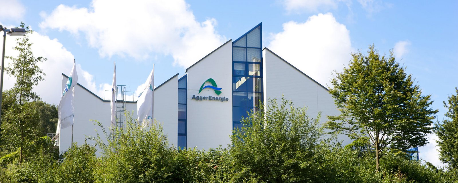 Außenansicht vom Gebäude der AggerEnergie