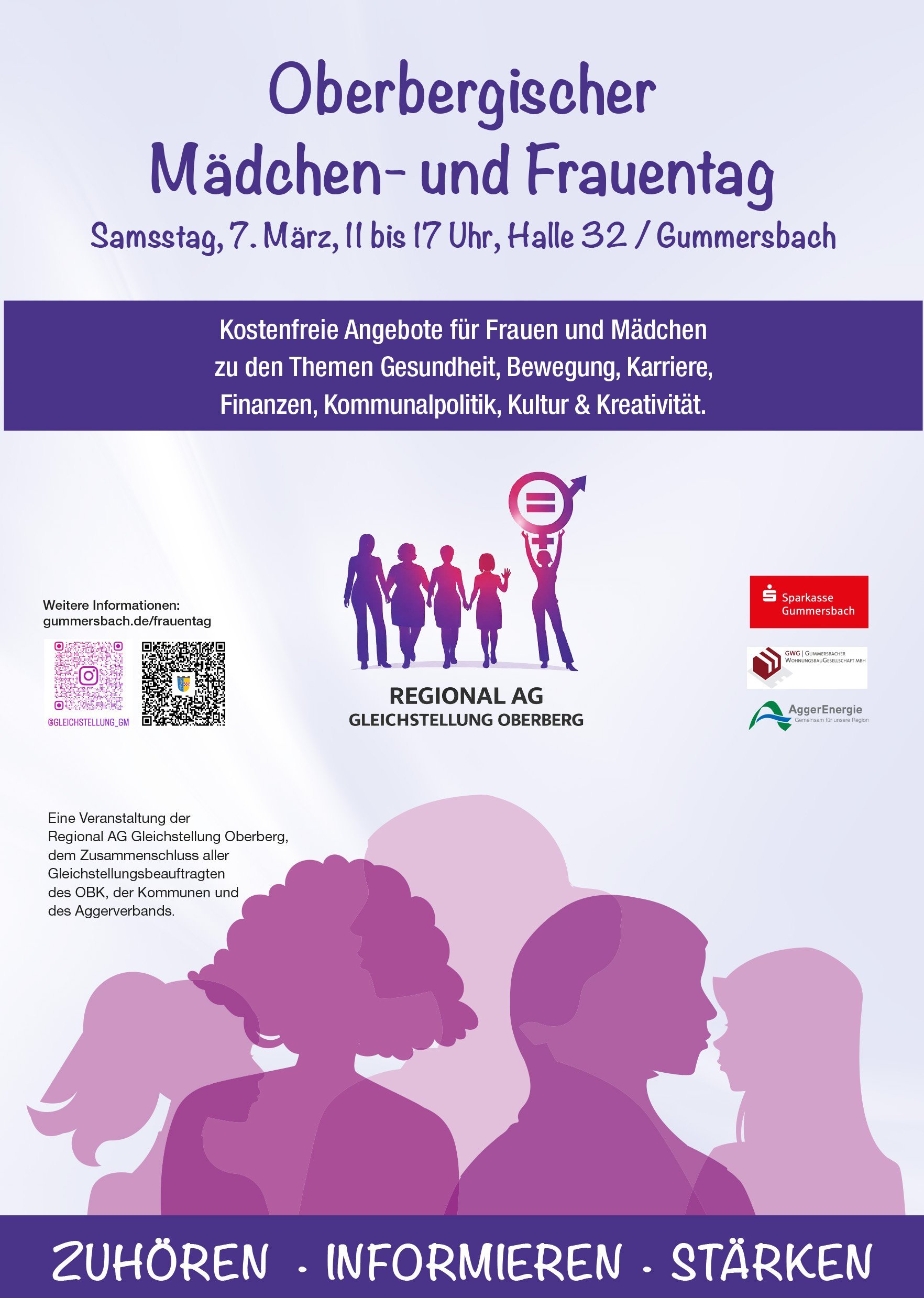 Plakat Oberbergischer Frauentags 2026