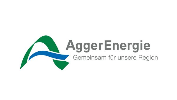 AggerEnergie Logo mit Claim gemeinsam für unsere Region